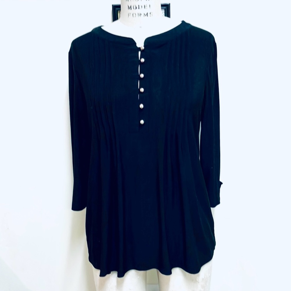 T42 Perception Concept Black Blouse